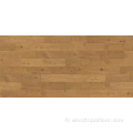 Plancher de parquet en bois massif imperméable en intérieur